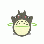 A GIF Per Day, For 100 Days With Totoro