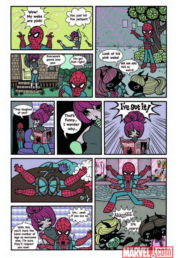 Marvel - Strange Tales - Spider-Man by Junko Mizuno
