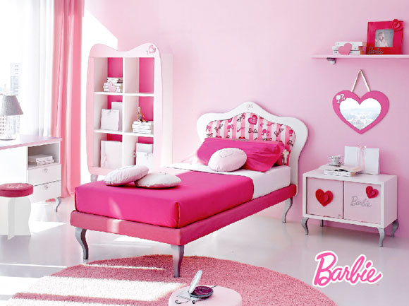 Barbie 50th anniversary - Doimo Cityline - Barbie's Room / camerette di Barbie rosa