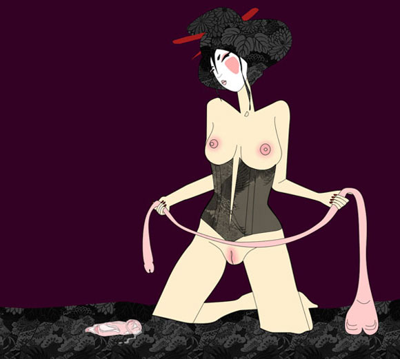 Japi Honoo - Post orgasmic chill Geisha, 2008