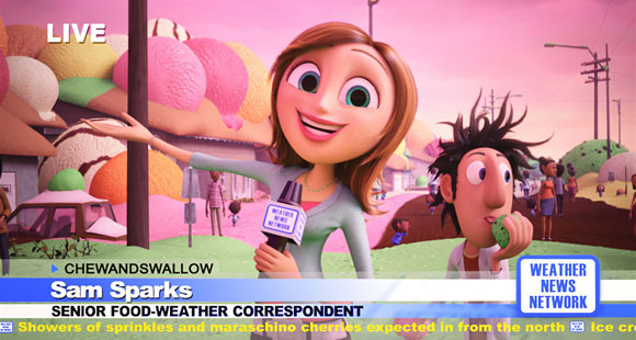 Cloudy with a Chance of Meatballs (Piovono Polpette) - Samantha Sparks & Flint Lockwood