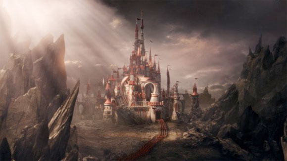 Il Castello della Regina Rossa / The Red Queen's Castle - Alice in Wonderland