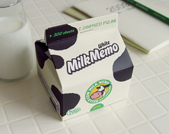 Chachap - Hello Cow, MilkMemo milk - latte packaging