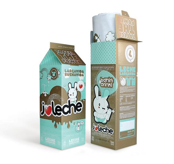 Duoido - Yo amo la leche milk - latte packaging