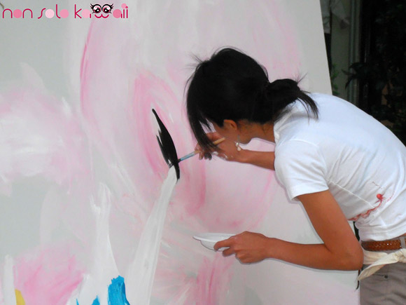 Live Painting - Tomoko Nagao