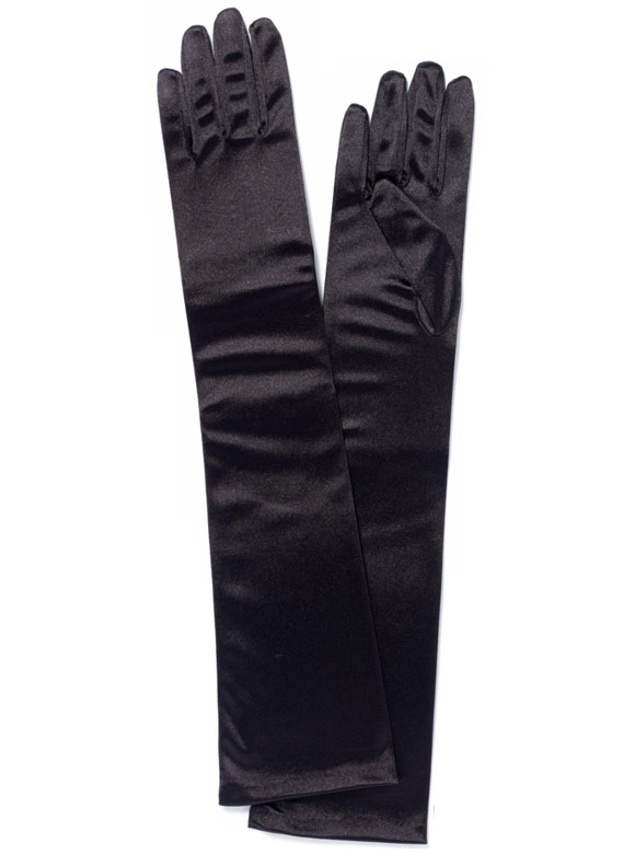Accessorize - Long Satin Gloves - guanti lunghi seta
