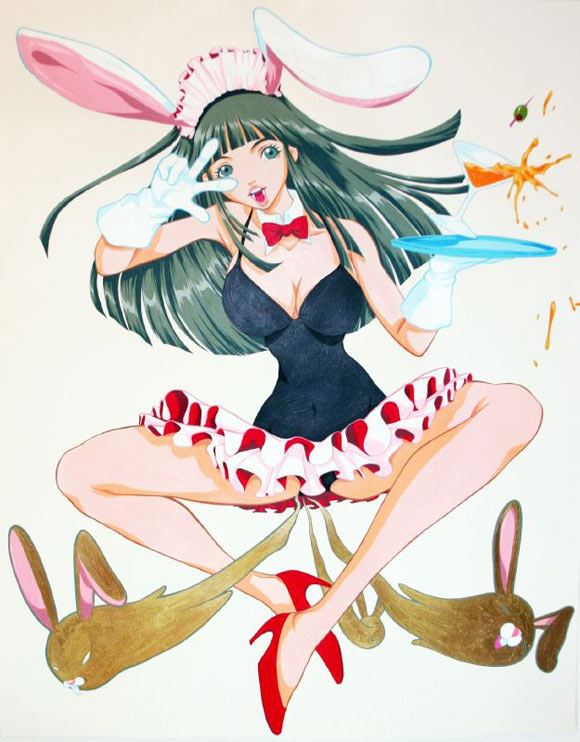 Playboy Redux ll - Hiroki Otsuka - Bunny Ko, coniglietta kawaii manga
