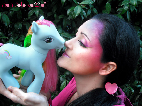 My Little Pony make-up by non solo kawaii