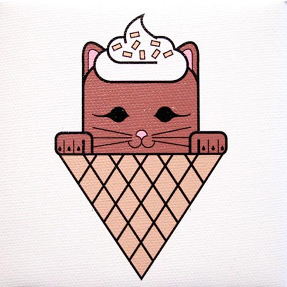 Plasticgod, Kittens & Ice Cream, gatti e gelato