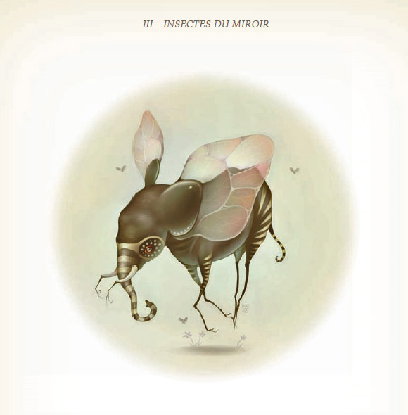 LostFish - Alice, A travers le miroir - insectes du miroir - insetti dello specchio - insect of the mirror