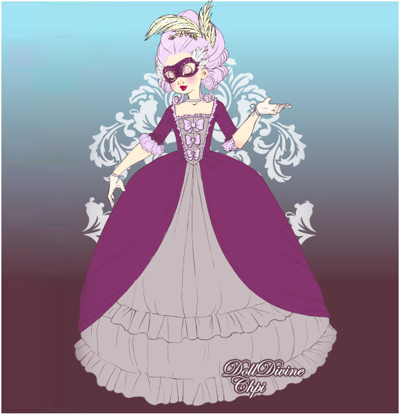 Doll Divine & Chpi - Marie Antoinette Dress Up