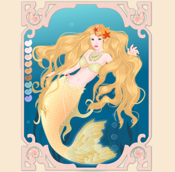Rinmaru Games - Beautiful Mermaid Dress Up