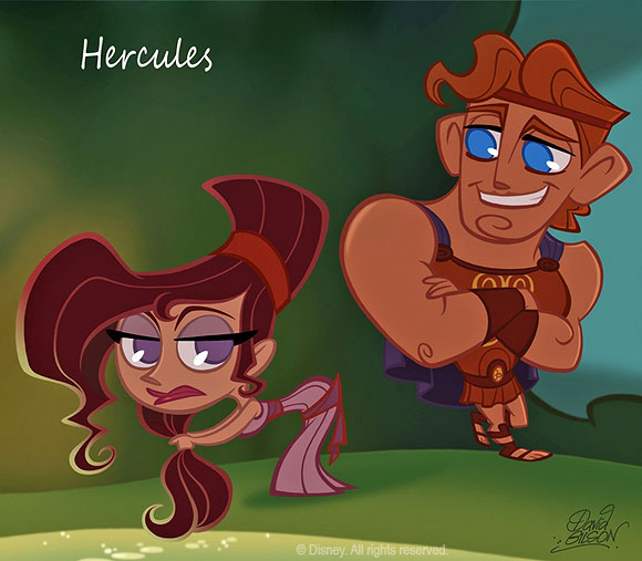 David Gilson - Hercules and Megara