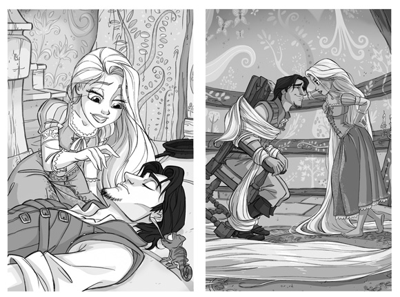 David Gilson - Rapunzel's Tale, Disney Publishing