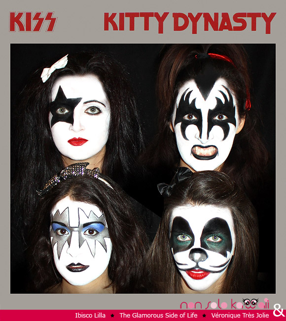 Hello Kitty Kiss, Kitty Dinasty, The Demon, The Starchild, The Spaceman, The CatMan