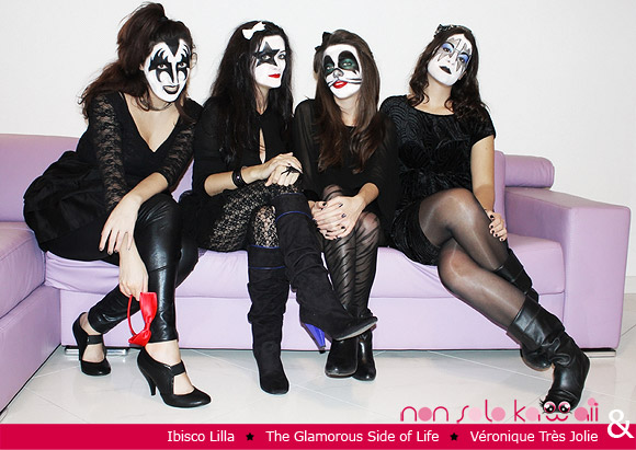 Hello Kitty Kiss, The Demon, The Starchild, The Spaceman, The CatMan