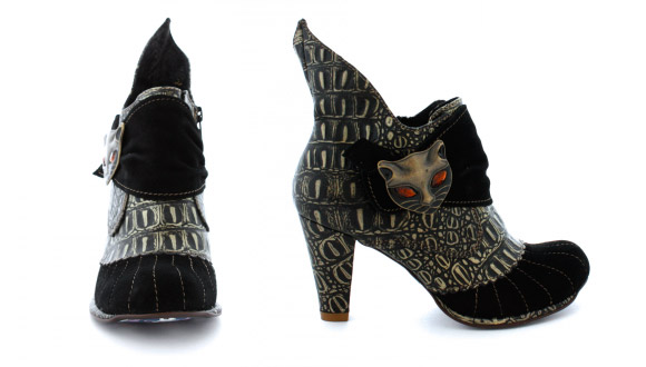 cat look: Irregular Choice Miaow shoes, scarpe da gatto