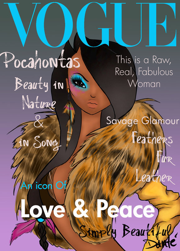 Vogue Princesses, Pocahontas