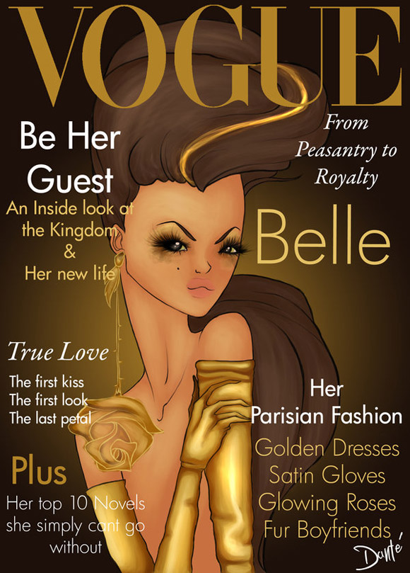 Vogue Princesses, The Beauty and The Beast, La Bella e La Bestia