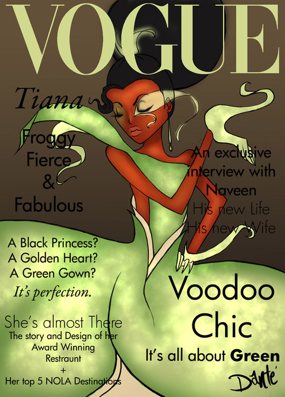 Vogue Princesses, Tiana, The Princess and the Frog, La Principessa e il Ranocchio