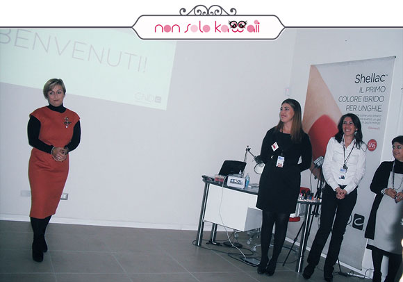 CND Fashion Manicure Workshop, Libera Ciccomascolo, Deborah Mara Piazza, Brunella Russo, Cinzia Ciccomascolo