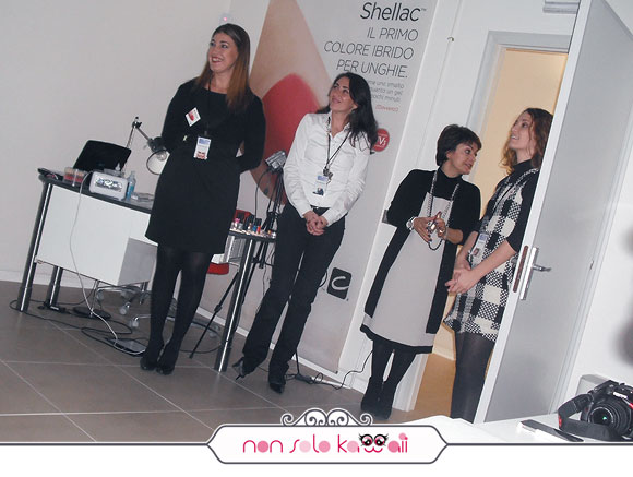 CND Fashion Manicure Workshop, Deborah Mara Piazza, Brunella Russo, Cinzia Ciccomascolo, Alessia Massimi