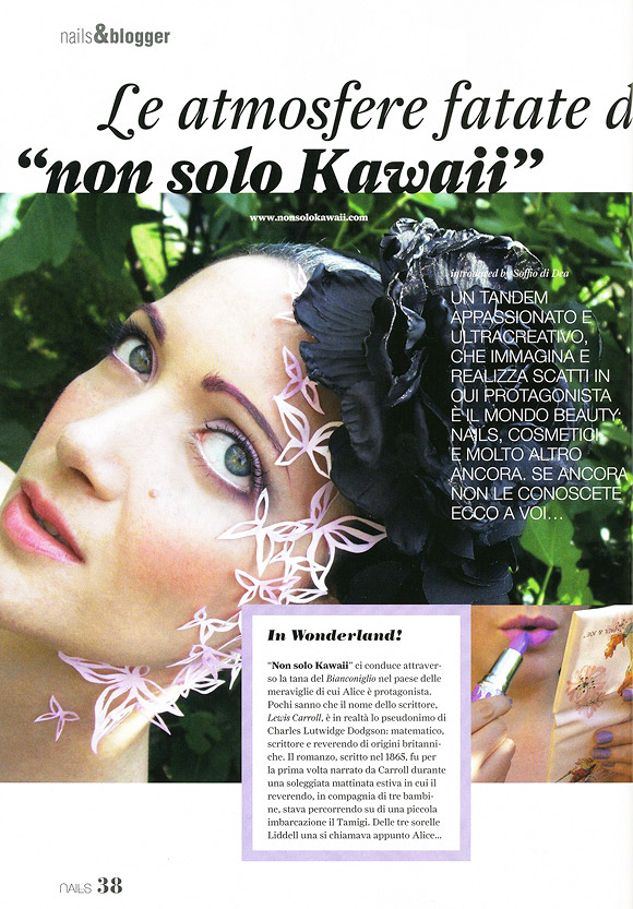 Love Nails marzo-aprile 2012, pg. 38, non solo Kawaii Intervista