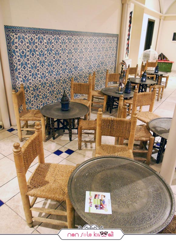 non solo Kawaii - Moresko Hammam Café, sala del diwan