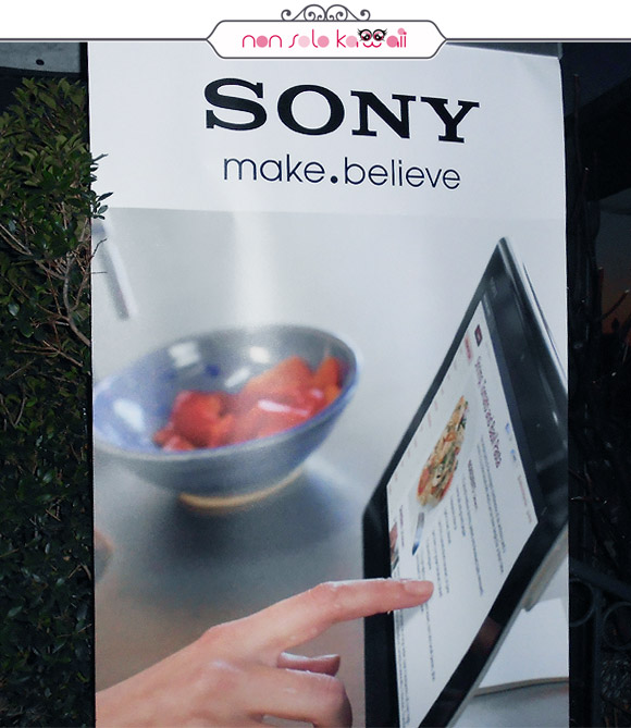 Xperia Tablet S for Vogue Fashion's Night Out VFNO 2012 Milano