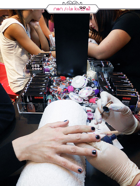 Pupa Nail Academy for Vogue Fashion's Night Out VFNO 2012 Milano