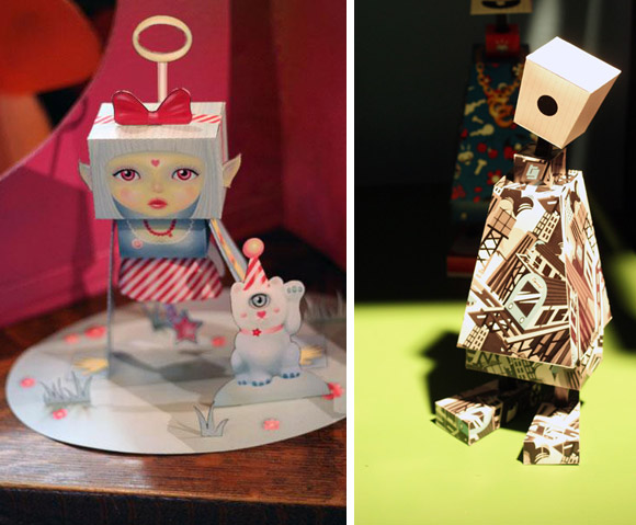 Paper toy by Kawaii Style aka Ivan Ricci at Paper in the Country