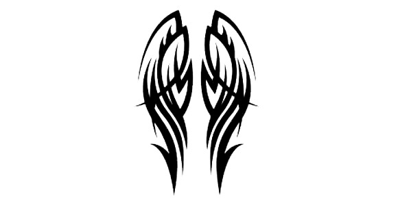 Tattoo For a Week - Angel Wings Tattoo