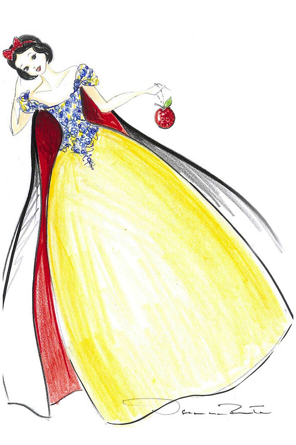 Once Upon A Dream... Harrods' Disney Princess, Snow White by Oscar de la Renta