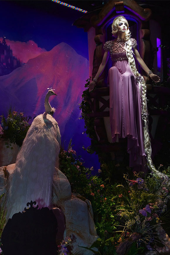 Once Upon A Dream... Harrods' Disney Princess, Rapunzel from Tangled by Jenny Packham