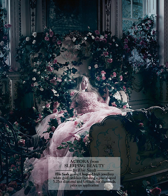 Once Upon A Dream... Harrods' Disney Princess, Aurora from Sleeping Beauty by Elie Saab