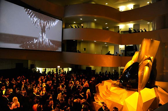 Lady Gaga Fame, Sleeping with Gaga Launch Event at the Guggenheim Museum