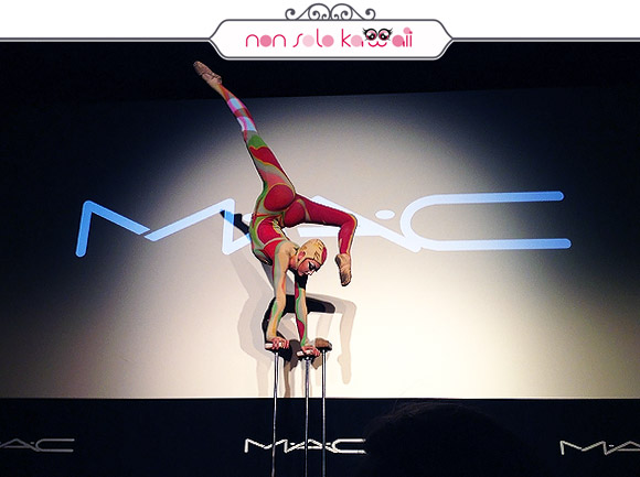 Photo: non solo Kawaii | M·A·C Cosmetics + Cirque du Soleil, Cinema Arcobaleno