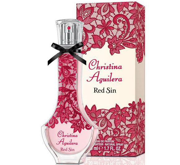 Celebrity Singers Perfumes, Christina Aguilera - Red Sin