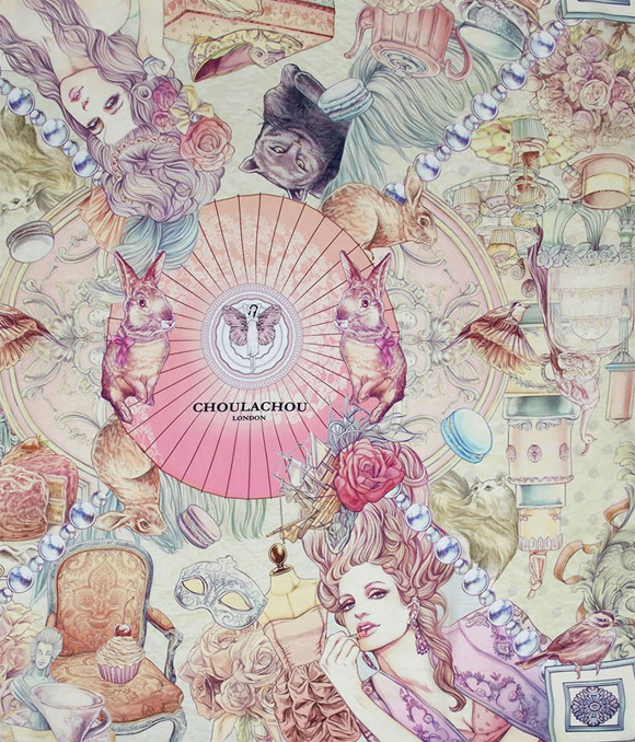 Choulachou London - Extravagant Pleasures, Marie Antoinette Collection, by Ise Ananphada
