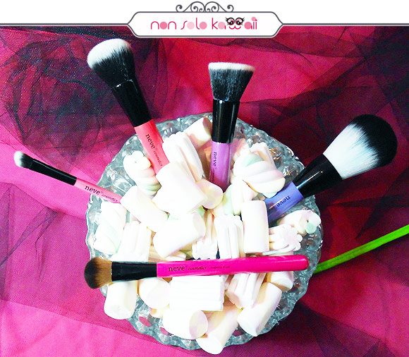 Neve Cosmetics - Glossy Artist: Lilac Powder, Purple Flat, Magenta Sculpt, Red Amplify, Rose Angled