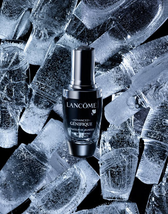 Lancôme - The Little Black Bottle, Advanced Génifique, art and beauty