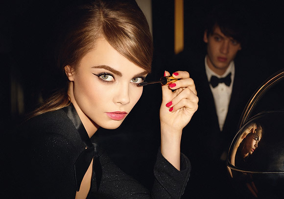 Yves Saint Laurent - Cara Delevingne for Mascara Volume Effet Faux Cils Baby Doll by Terry Richardson
