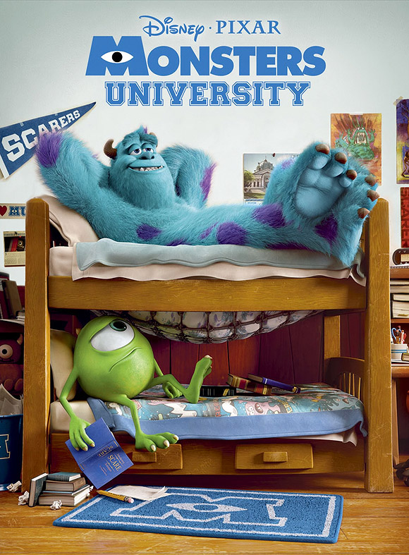 Disney Pixar - Monsters University, Michael Mike Wazowski & James P. Sullivan Sulley