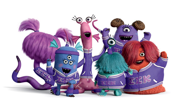 Disney Pixar - Monsters University, ΣΣK Slugma Slugma Kappa