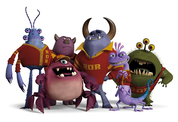Disney Pixar - Monsters University, RΩR Roar Omega Roar