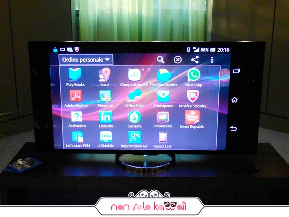 Sony Bravia X9 4K televisore tv gigante #onedayinsony