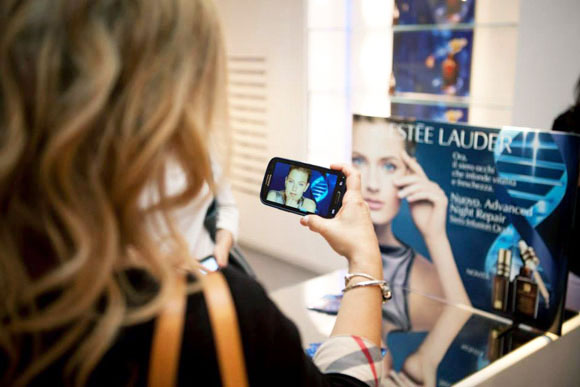Estée Lauder, Advanced Night Repair and Augmented Reality Event