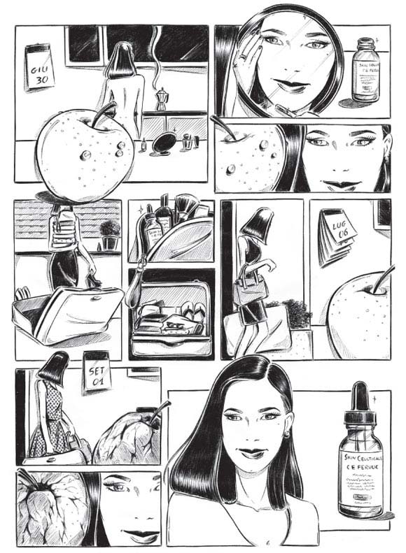Mariacarmela Angiletta - A journey with my skin for SkinCeuticals Form Of Art Comics