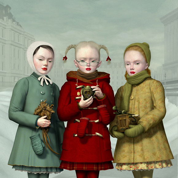 Ray Caesar, We Three Kings - The Trouble with Angels, Dorothy Circus Gallery