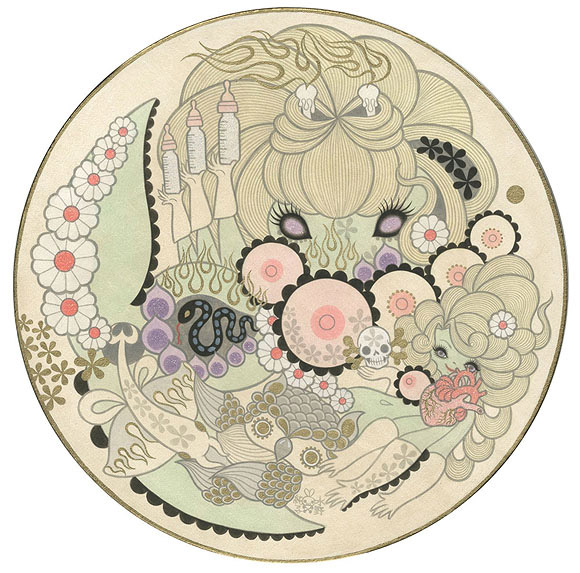 Junko Mizuno, Goddess - The Cotton Candy Machine Gallery